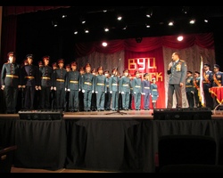 Торжественное мероприятие, посвященное выпуску лейтенантов из военного учебного центра