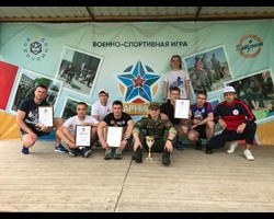 Итоги участия команды военного учебного центра  в военно-спортивной игре «Зарница»